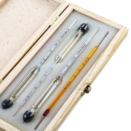 Alkoholmeter hydrometer 3er - alkoholmeter,