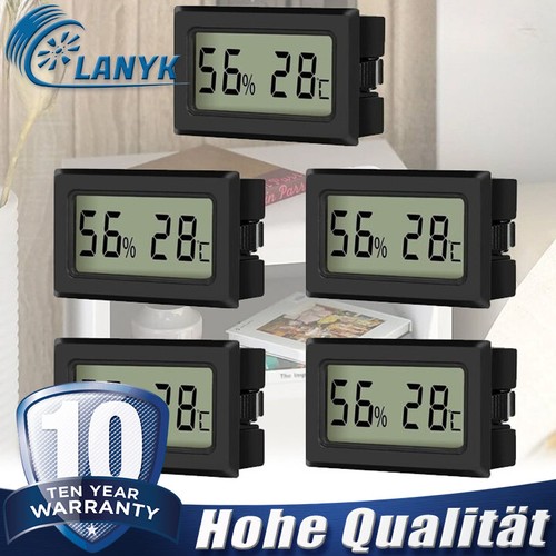 Lcd digital hygrometer - lcd,