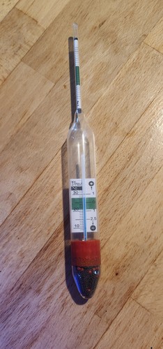 Hydrometer mit thermometer - mit, –