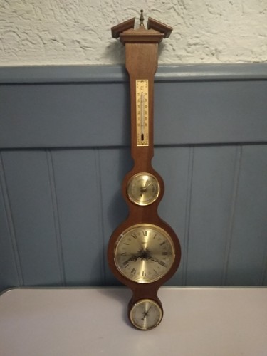 Wanduhr wetterstation mit - wetterstation,