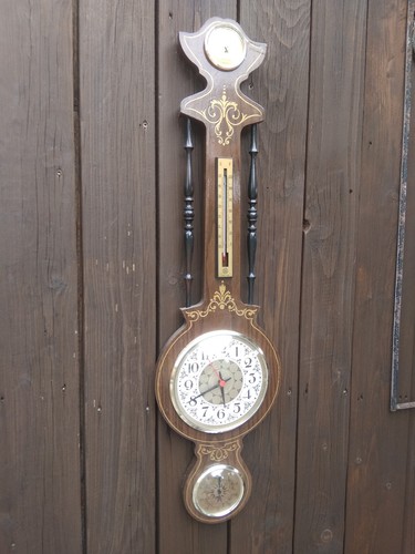 Wanduhr wetterstation mit - wetterstation,