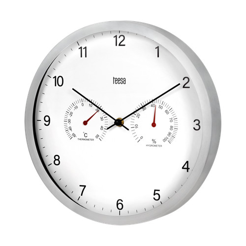 Wanduhr mit thermometer - 30, cm